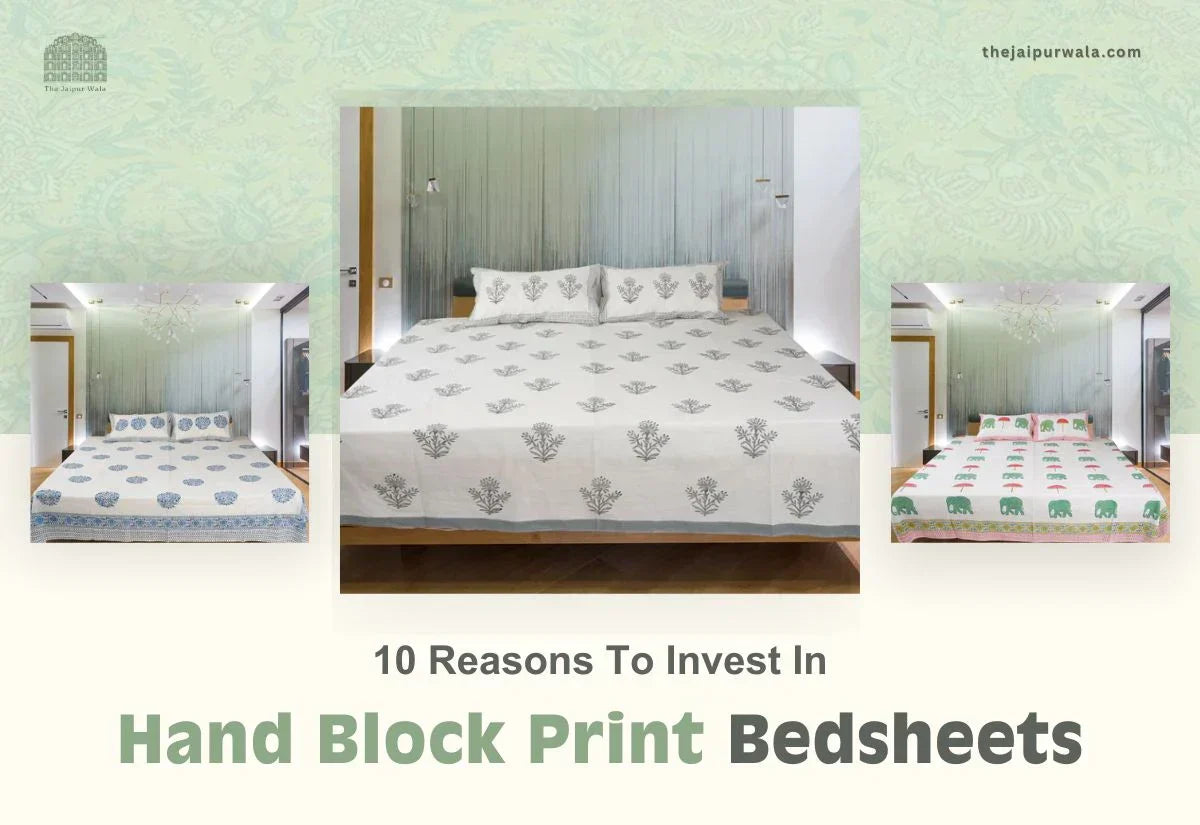 Hand Block Print Bedsheets