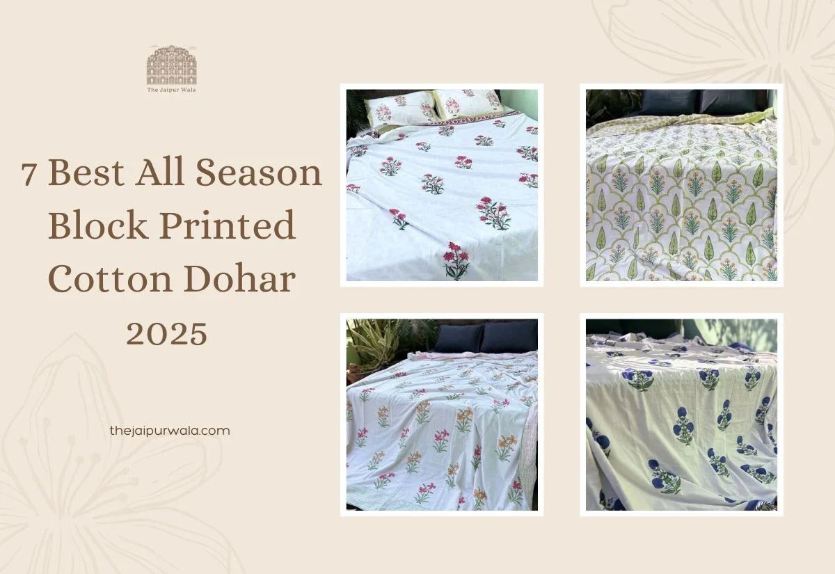 7 Best All Season Block Printed Cotton Dohar 2025