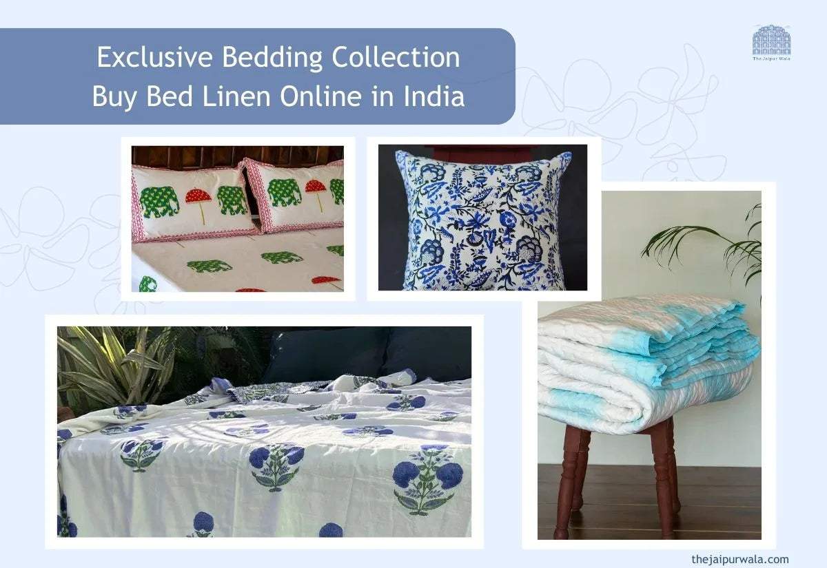 Exclusive Bedding Collection: Buy Bed Linen Online in India