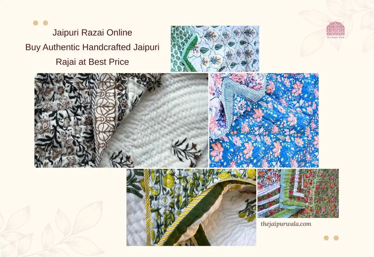 Jaipuri Razai Online – Buy Authentic Handcrafted Jaipuri Rajai At Best Price
