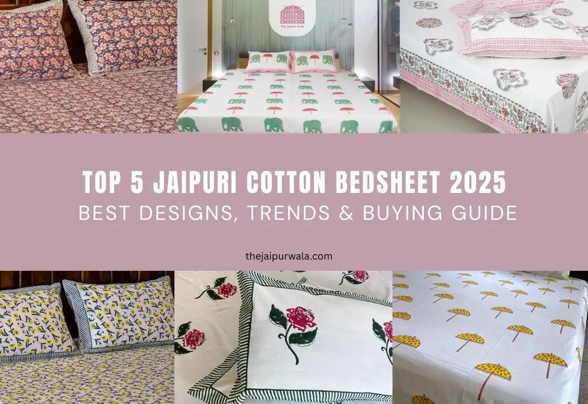 Top 5 Jaipuri Cotton Bedsheet 2025