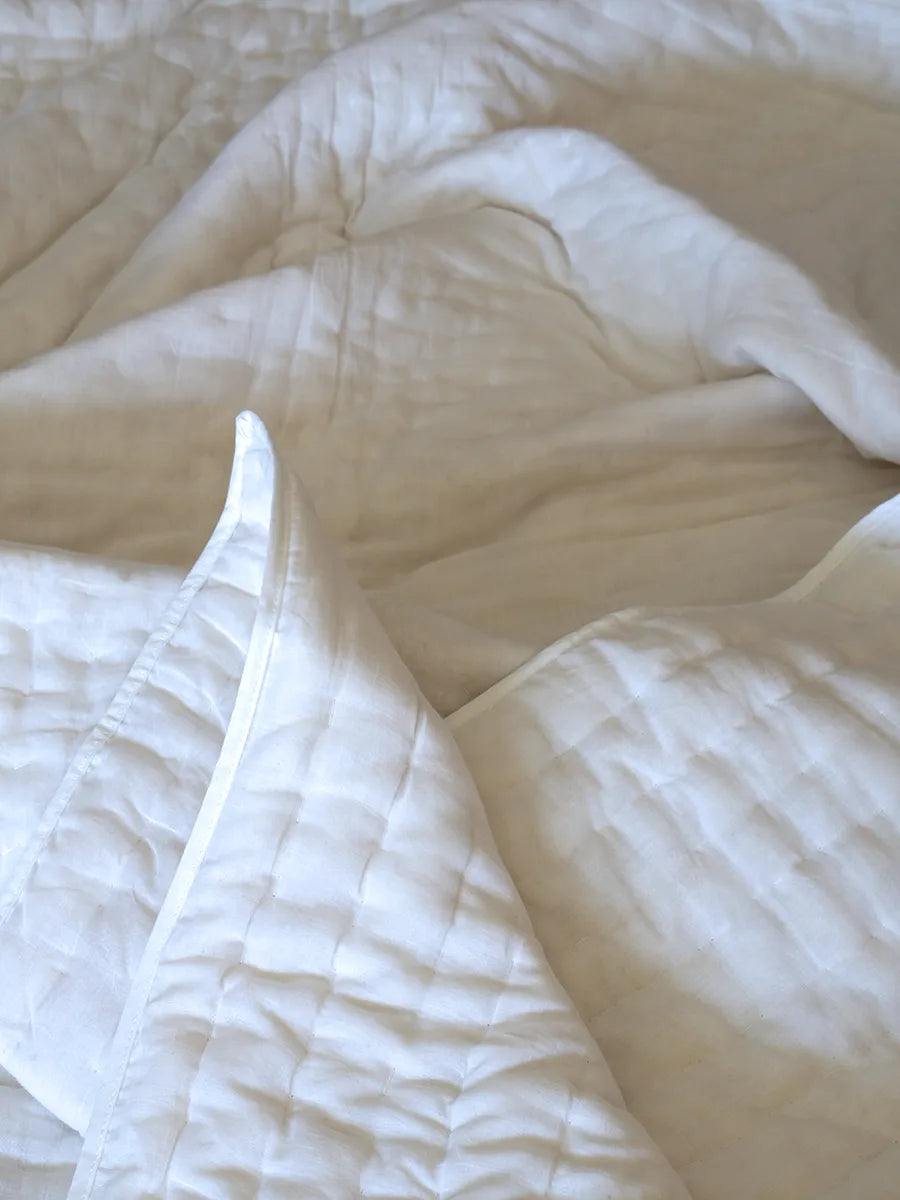 White Muslin Razai