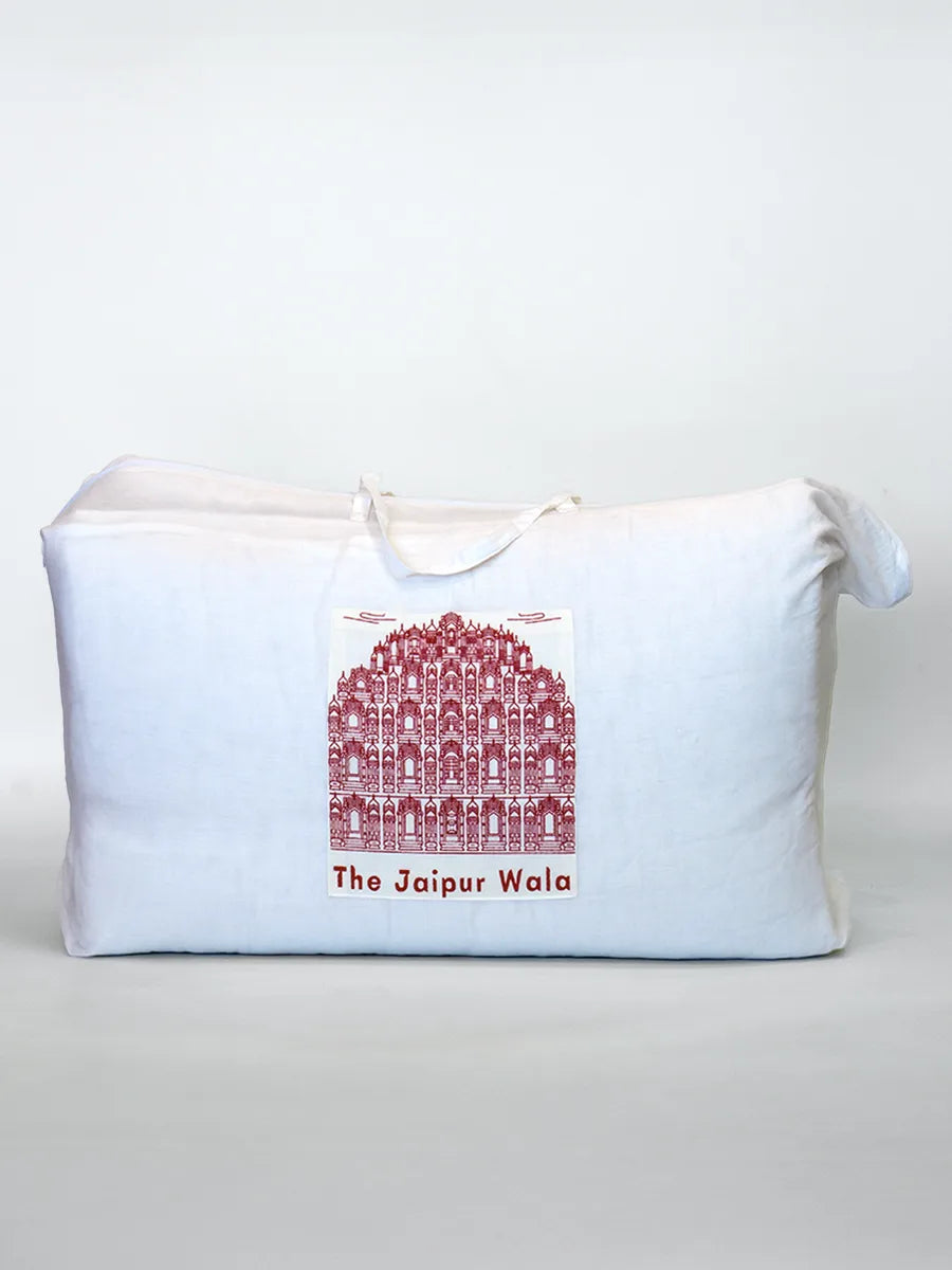 White Muslin Razai
