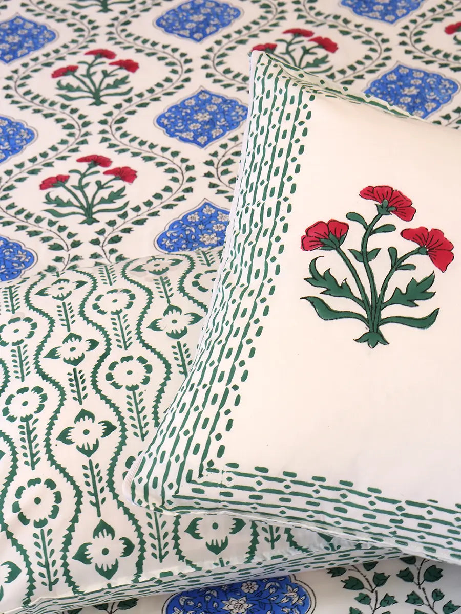 Baghiya Percale Cotton Bedsheet