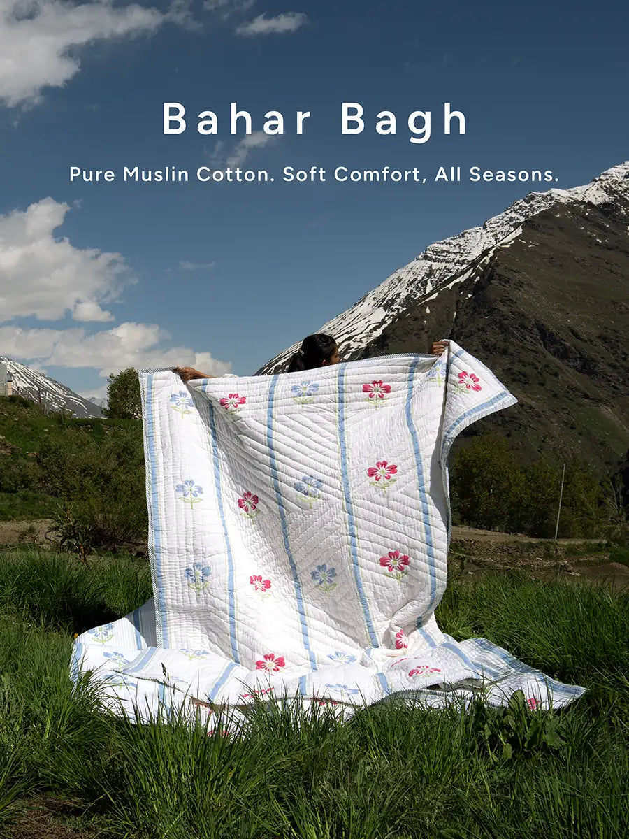 Premium Muslin Razai - Bahar Bagh