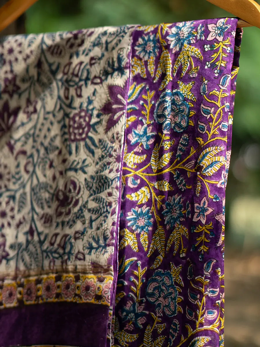 Bagh-e-Gul Chandari Silk Unstitched Suit Set