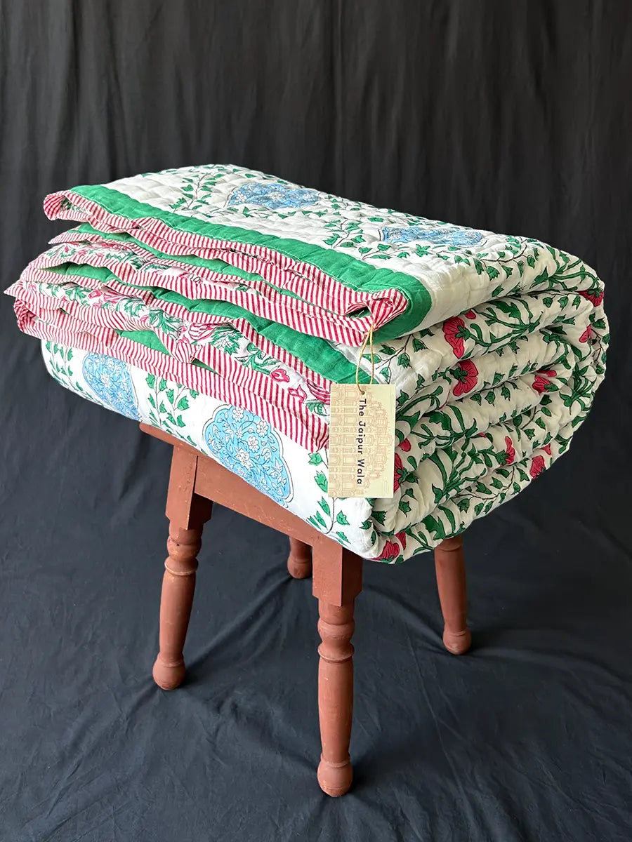 Baghiya Muslin Razai