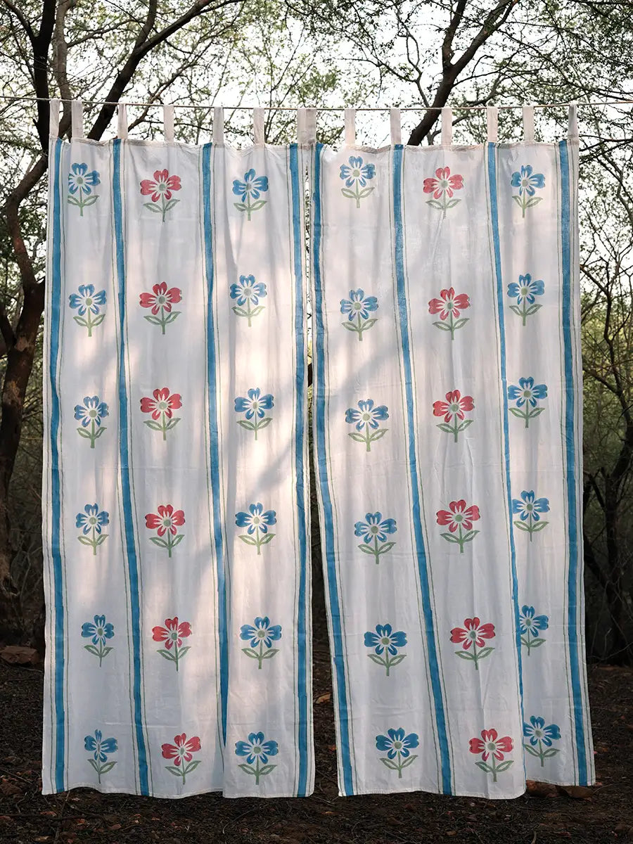 Bahar Baagh Cotton Curtain