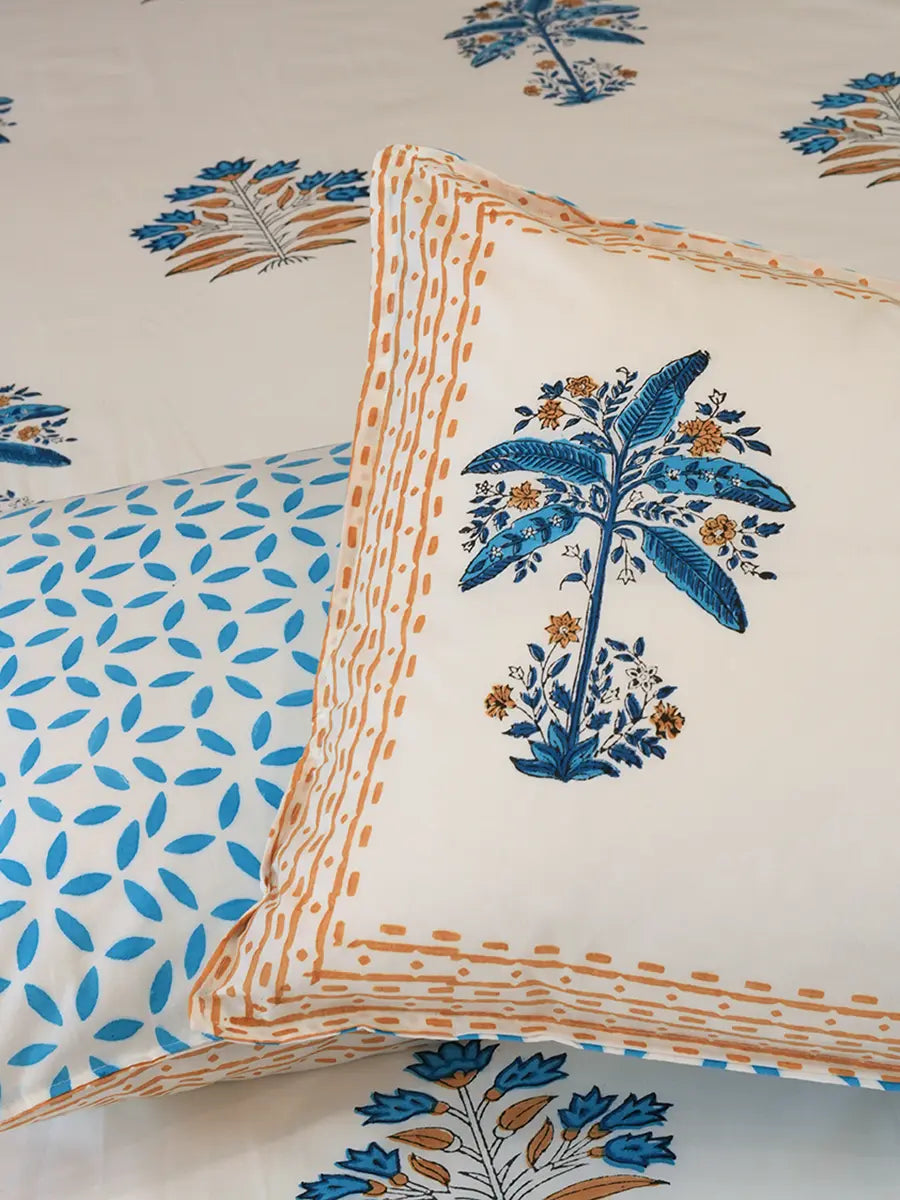 Banana Tree Percale Cotton Bedsheet