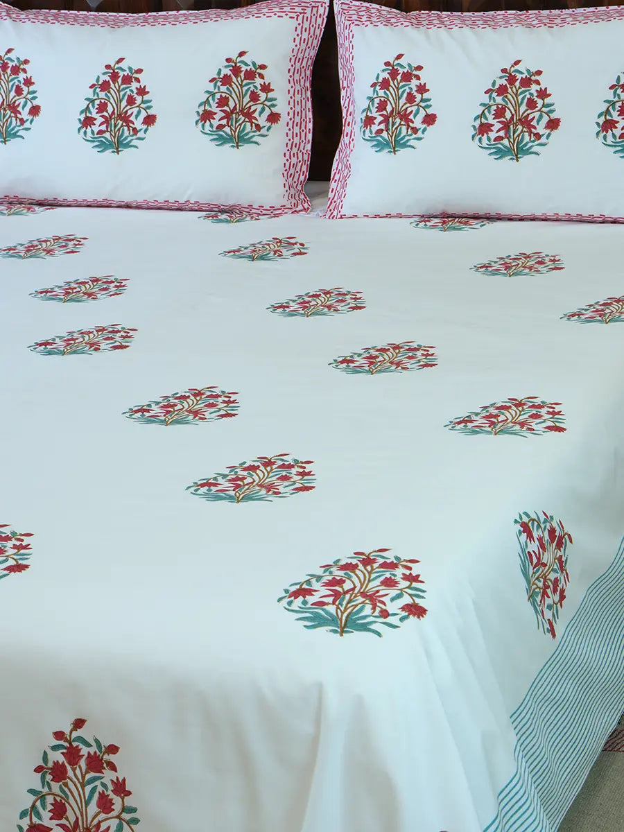 Calla Percale Cotton Bedsheet