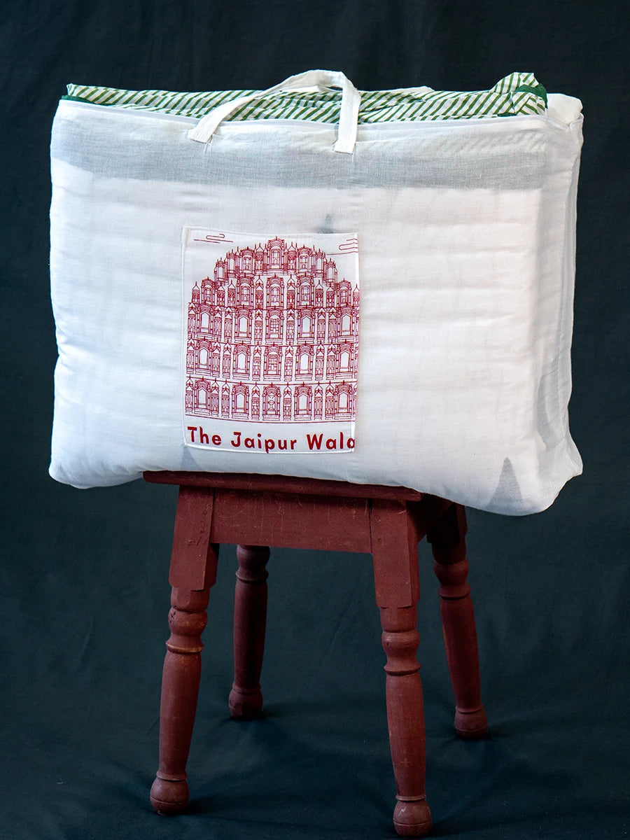 Organic Mulmul Cotton Quilt - Elle