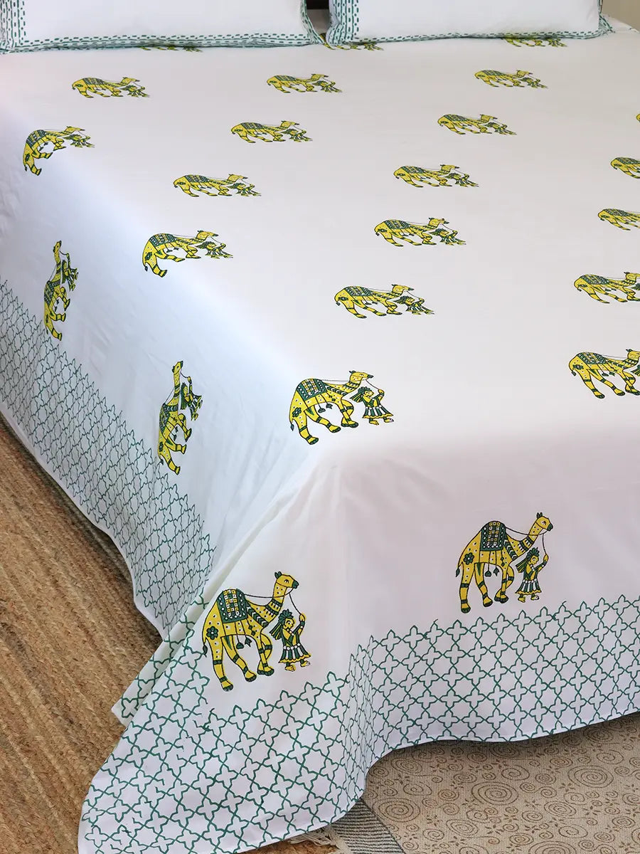 Desert Percale Cotton Bedsheet