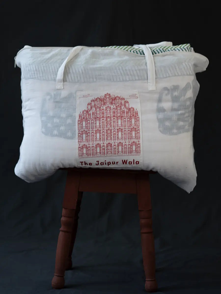 Organic Mulmul Cotton Quilt | Haathi