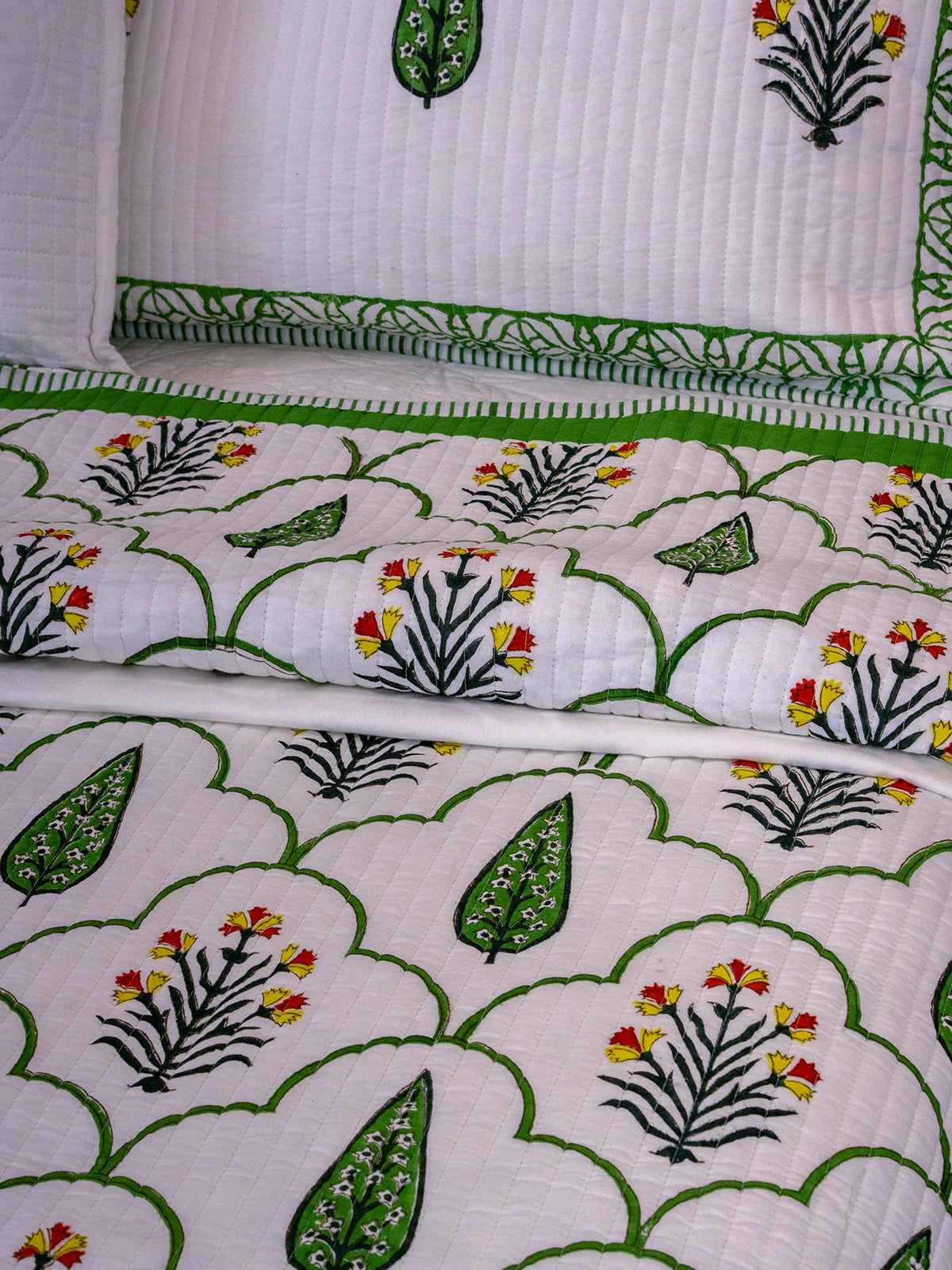 Floral Cotton Bedspread