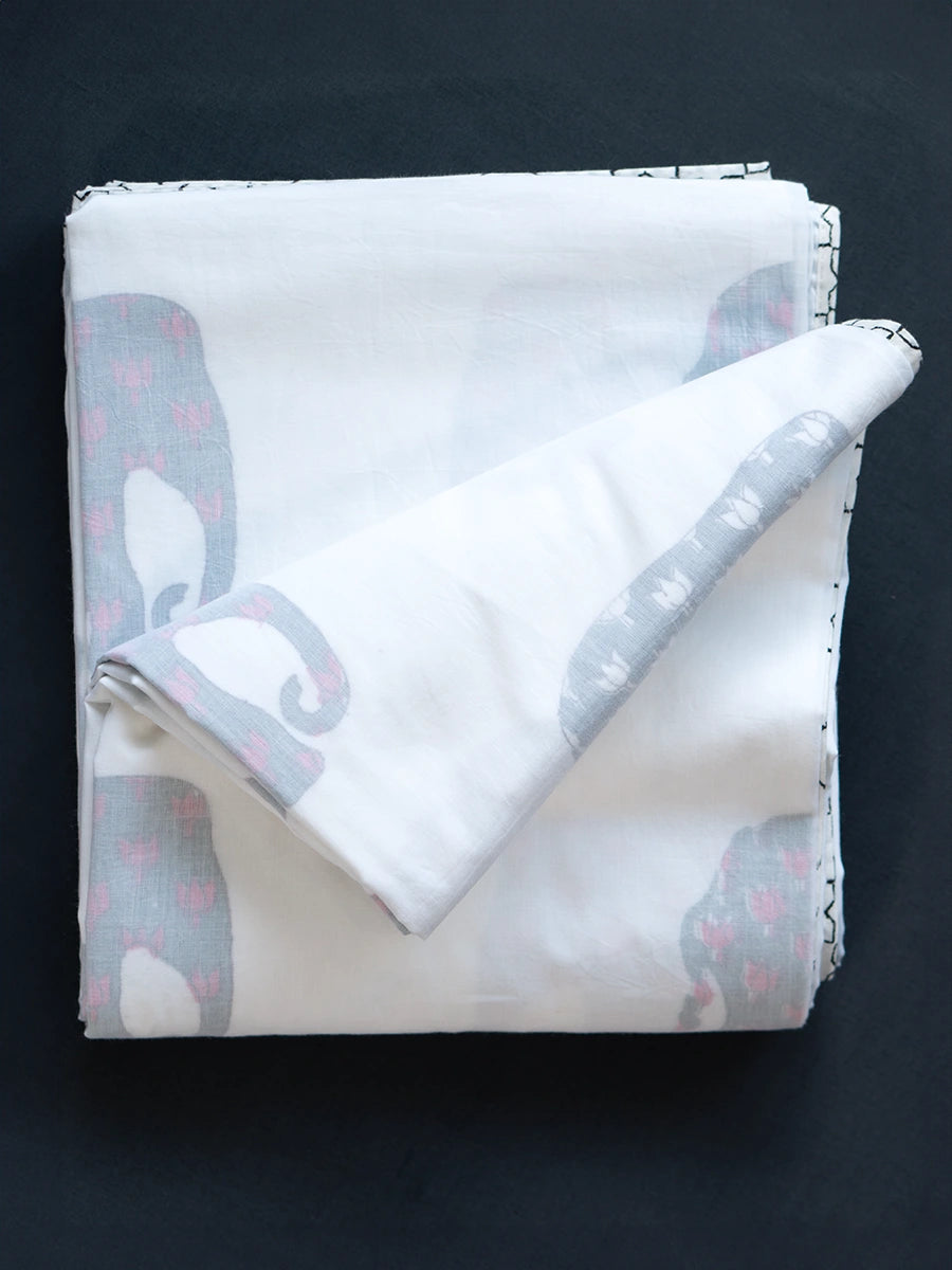 Haathi Muslin Dohar
