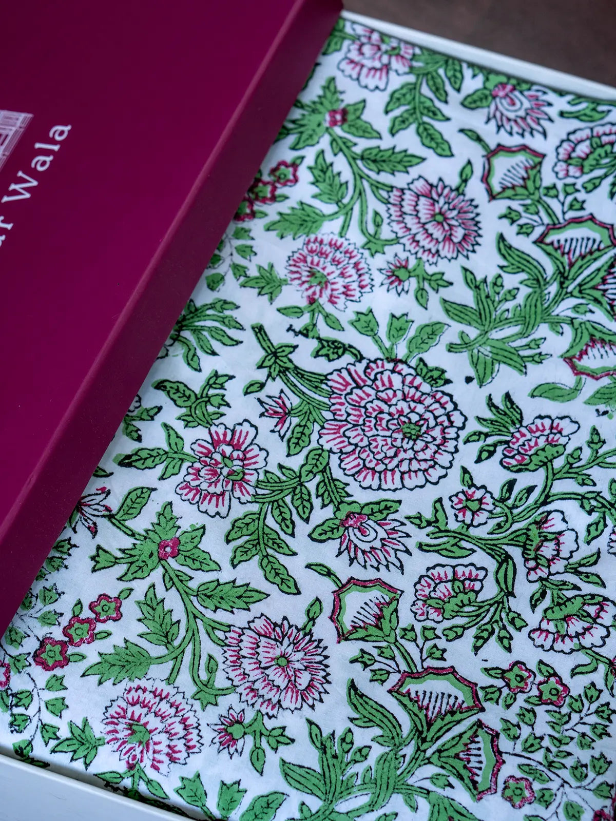 Misty Organic Percale Cotton Bedsheet
