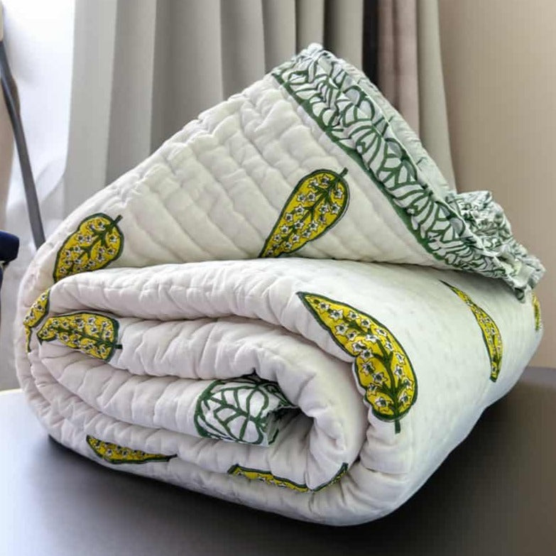 Organic Mulmul Cotton Quilt
