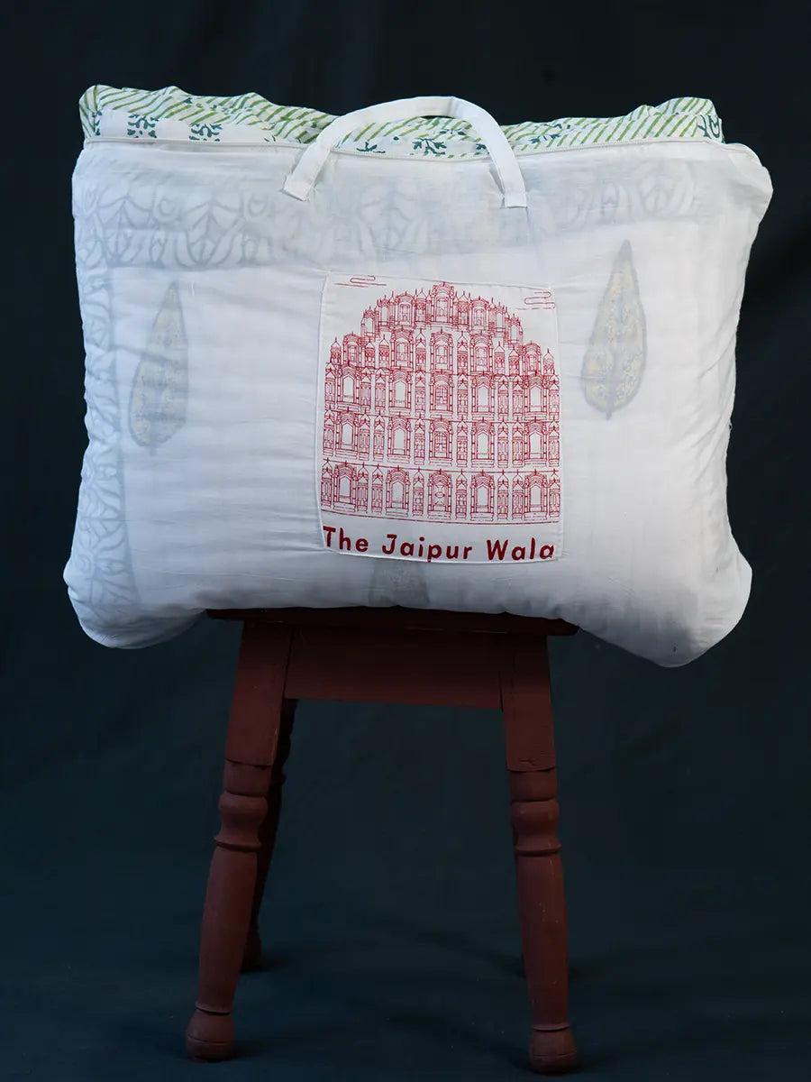 Organic Mulmul Cotton Quilt - Valley
