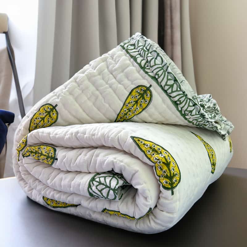 Organic Mulmul Cotton Quilt