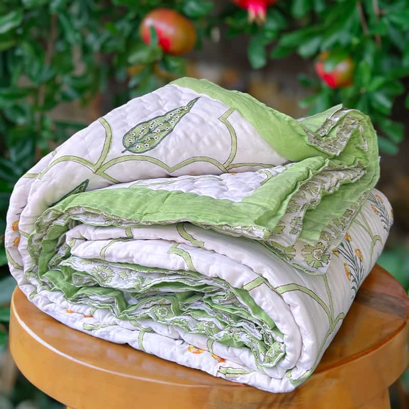 Organic Mulmul Cotton Quilt