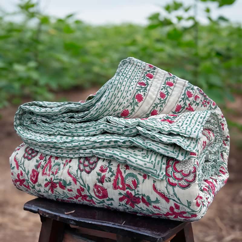 Organic Mulmul Cotton Quilt
