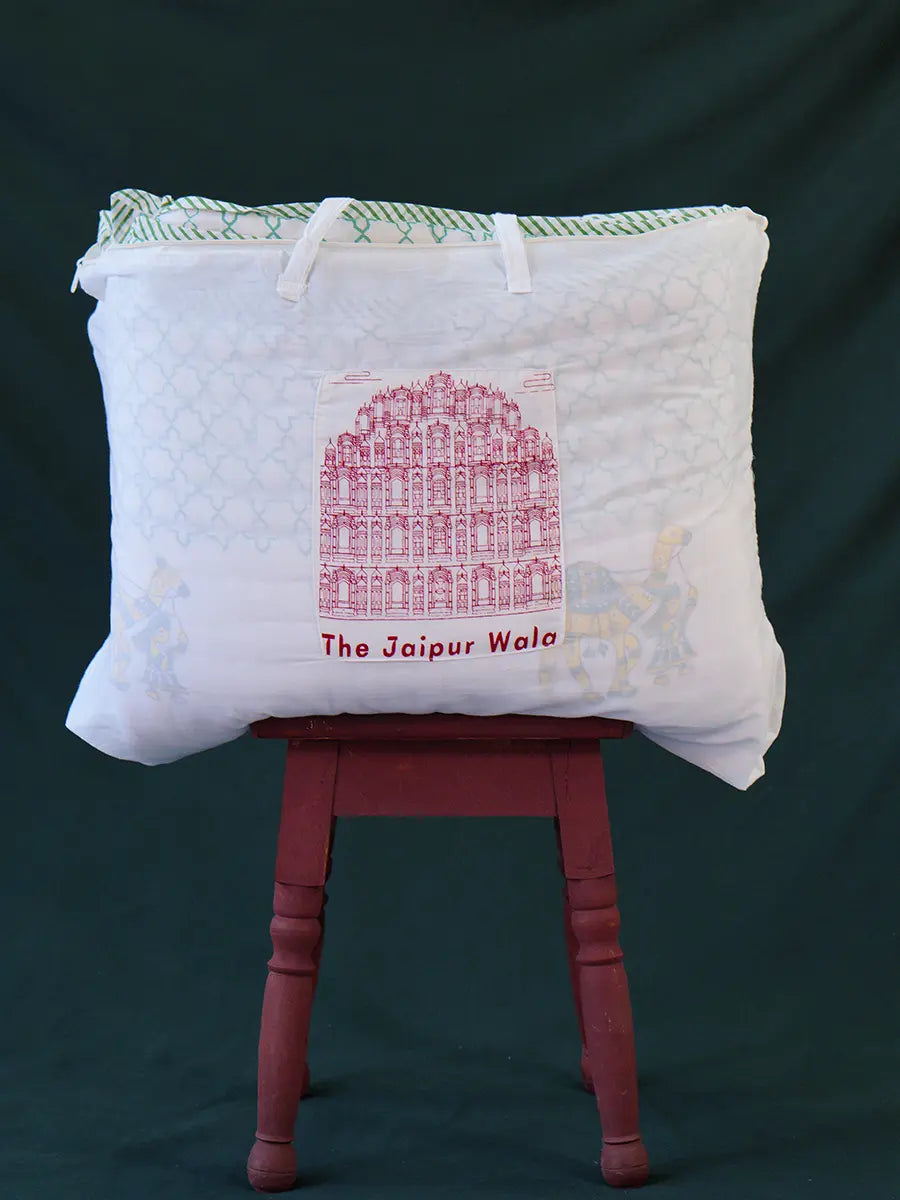 Organic Mulmul Cotton Quilt - Desert