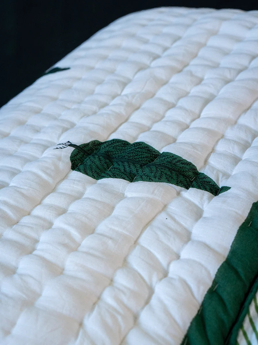 Organic Mulmul Cotton Quilt - Elle