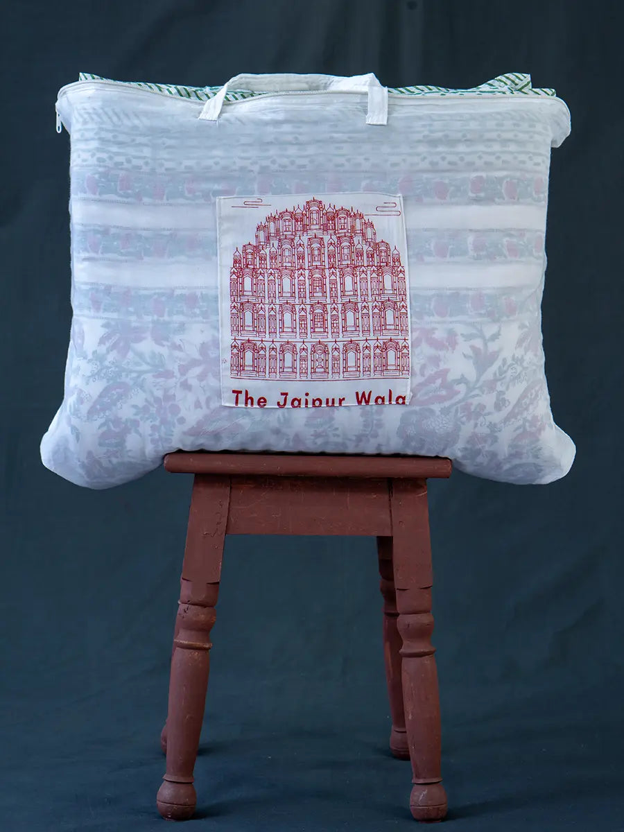 Organic Mulmul Cotton Quilt - Poppy