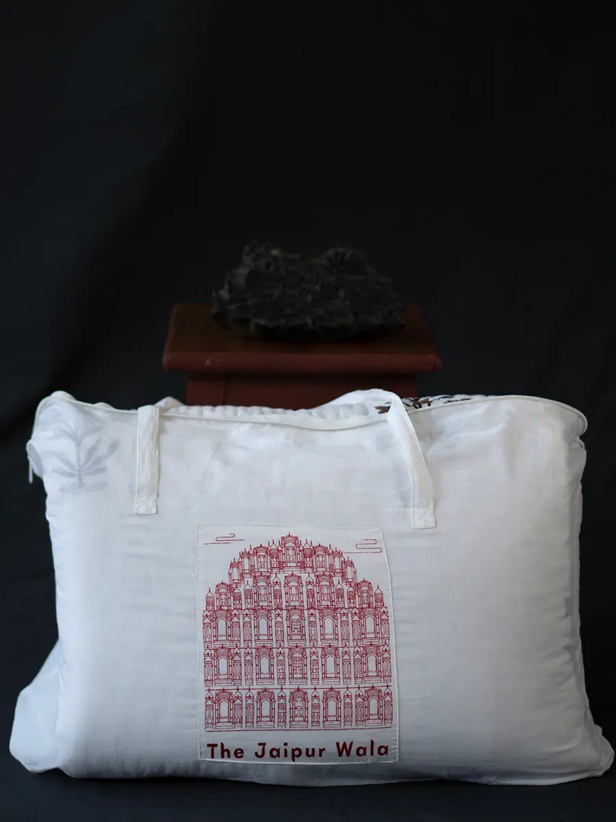 Organic Mulmul Cotton Quilt - Umber