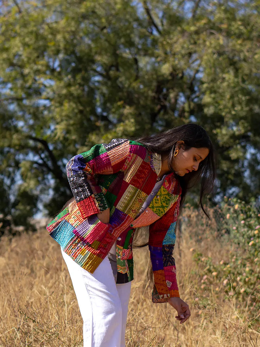 Patchwork Multicolor Jacket