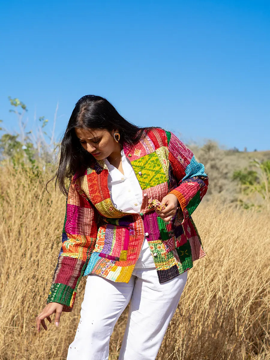 Patchwork Multicolor Jacket