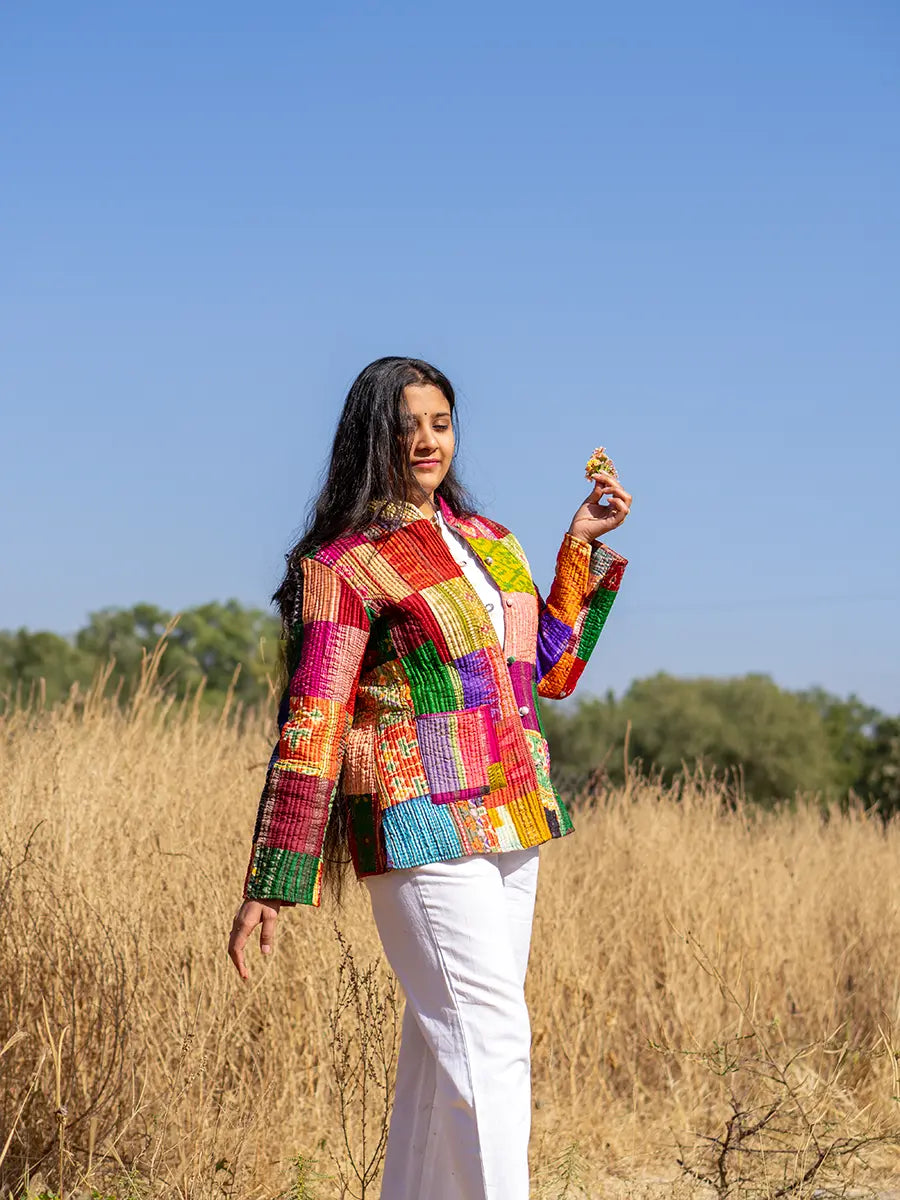 Patchwork Multicolor Jacket