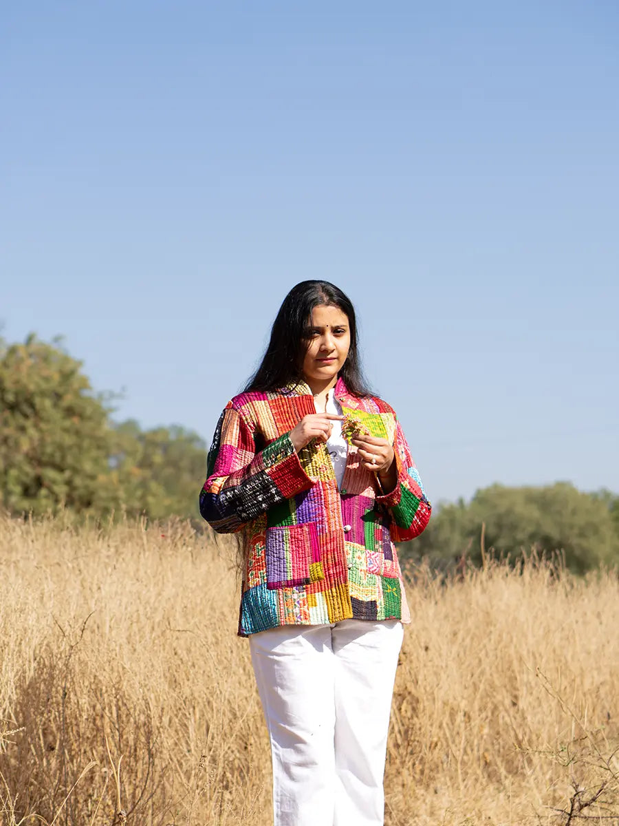 Patchwork Multicolor Jacket