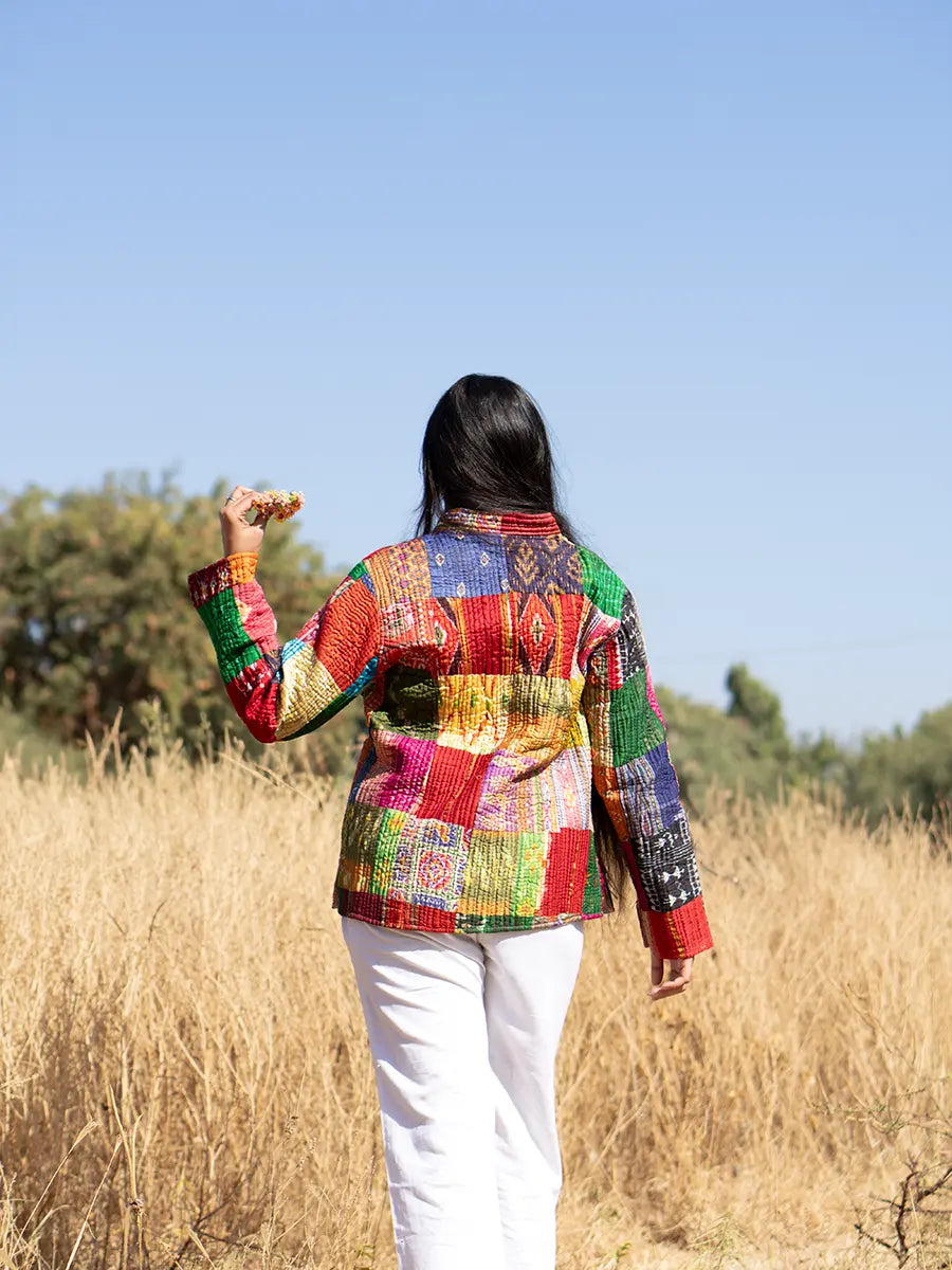 Patchwork Multicolor Jacket