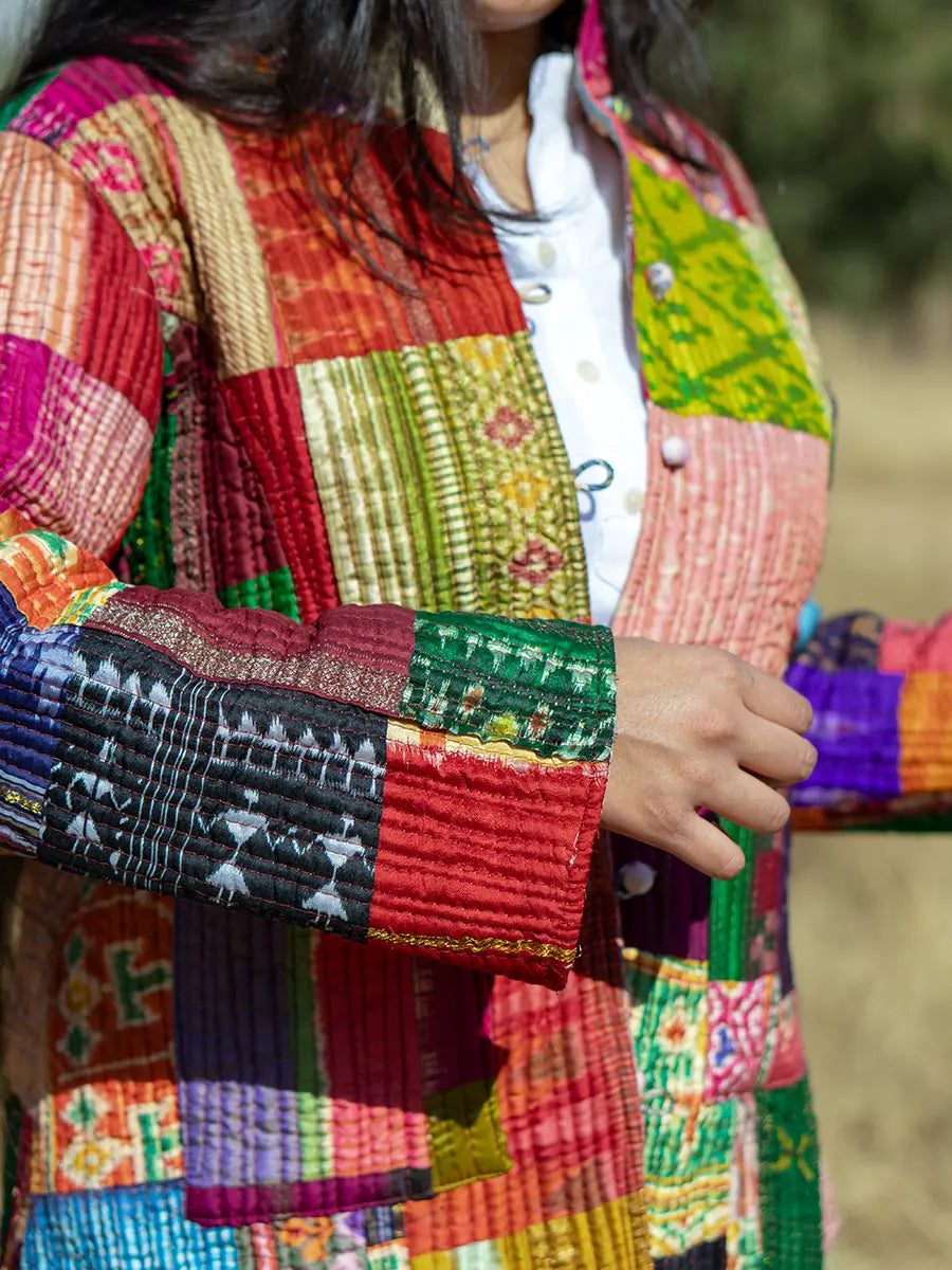 Patchwork Multicolor Jacket