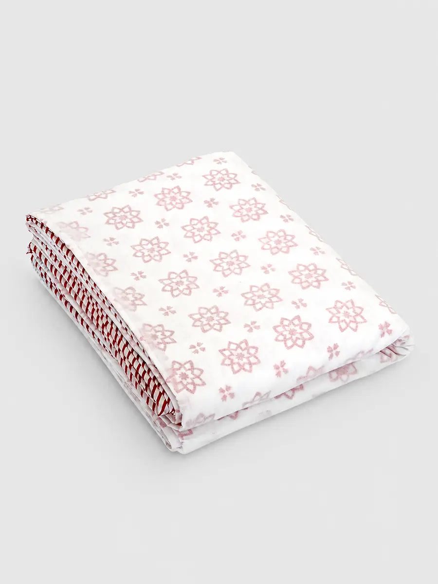 Pink Star Muslin Dohar