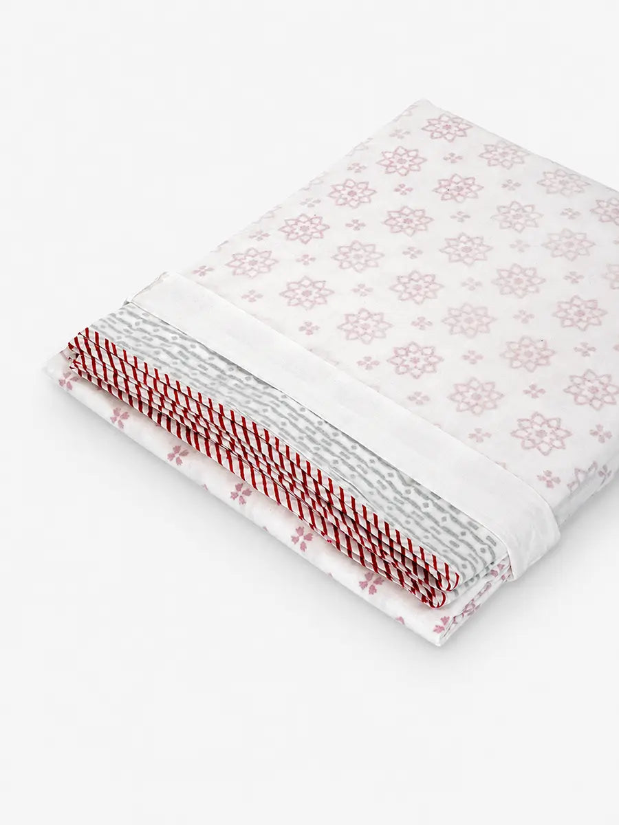 Pink Star Muslin Dohar