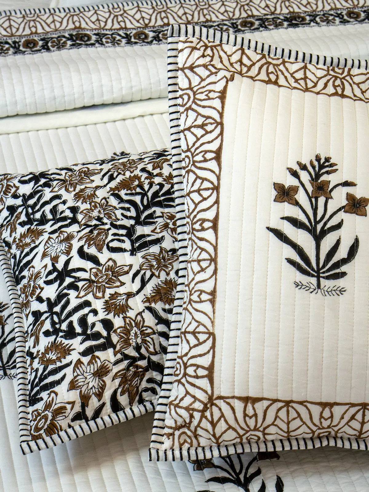 Umber Cotton Bedspread