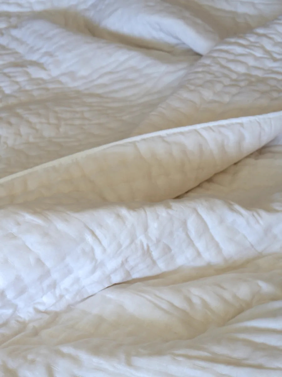 White Muslin Razai