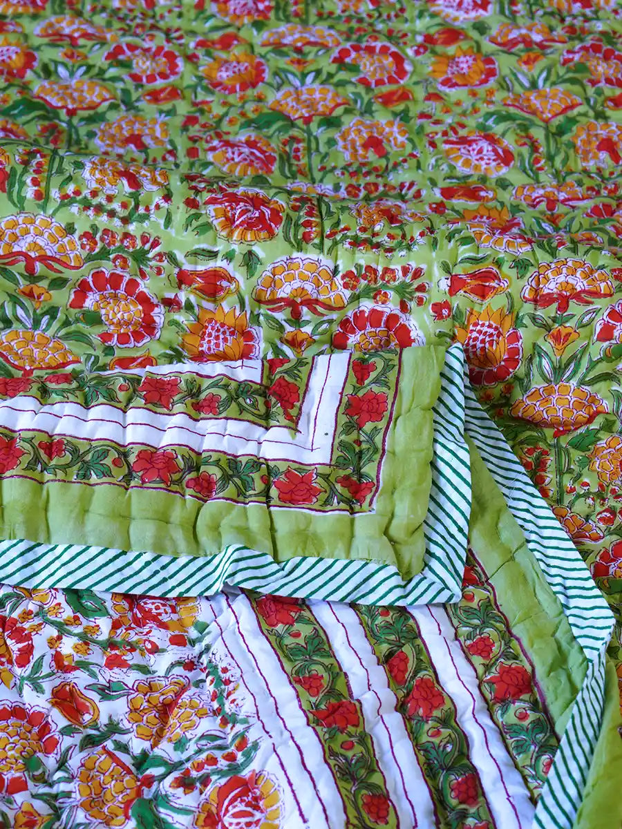 Zar bagh Muslin Razai