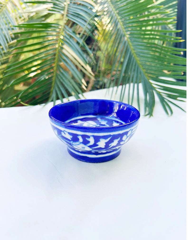 Blue Pottery Blue Bowl