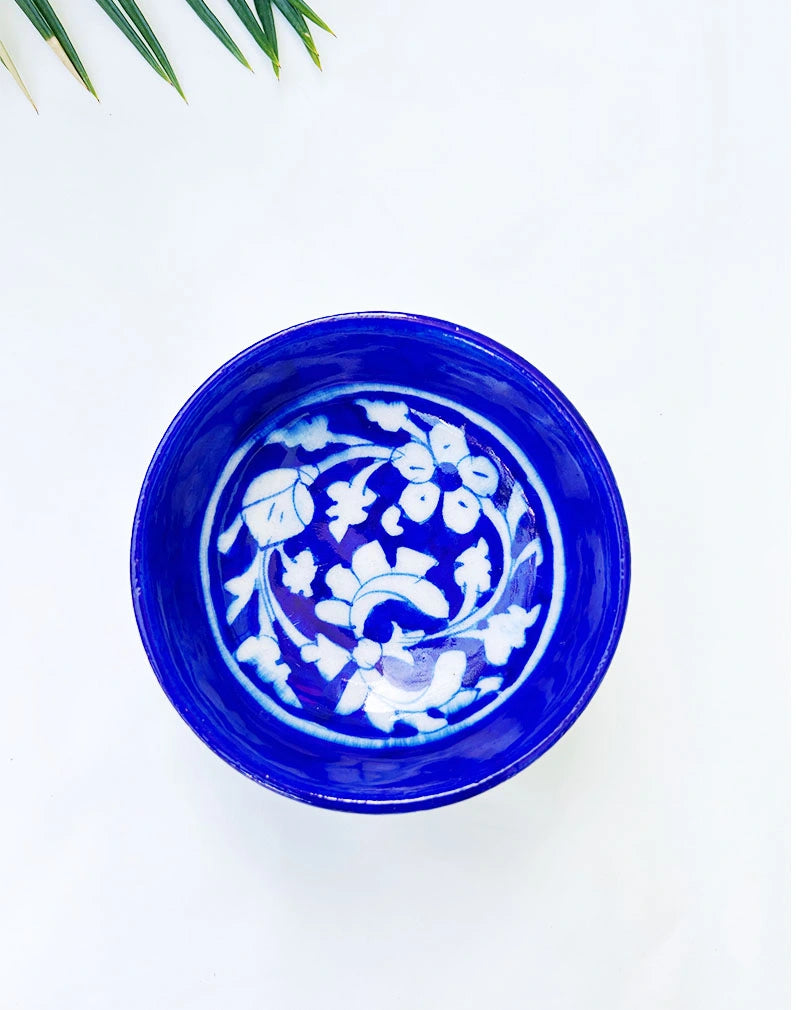 Blue Pottery Blue Bowl
