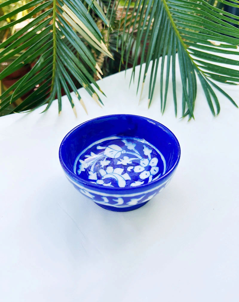 Blue Pottery Blue Bowl