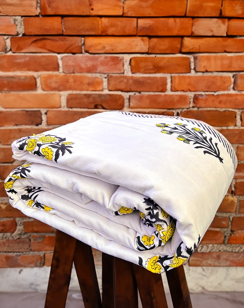 Organic Mulmul Cotton Dohar AC Blanket - Hibiscus