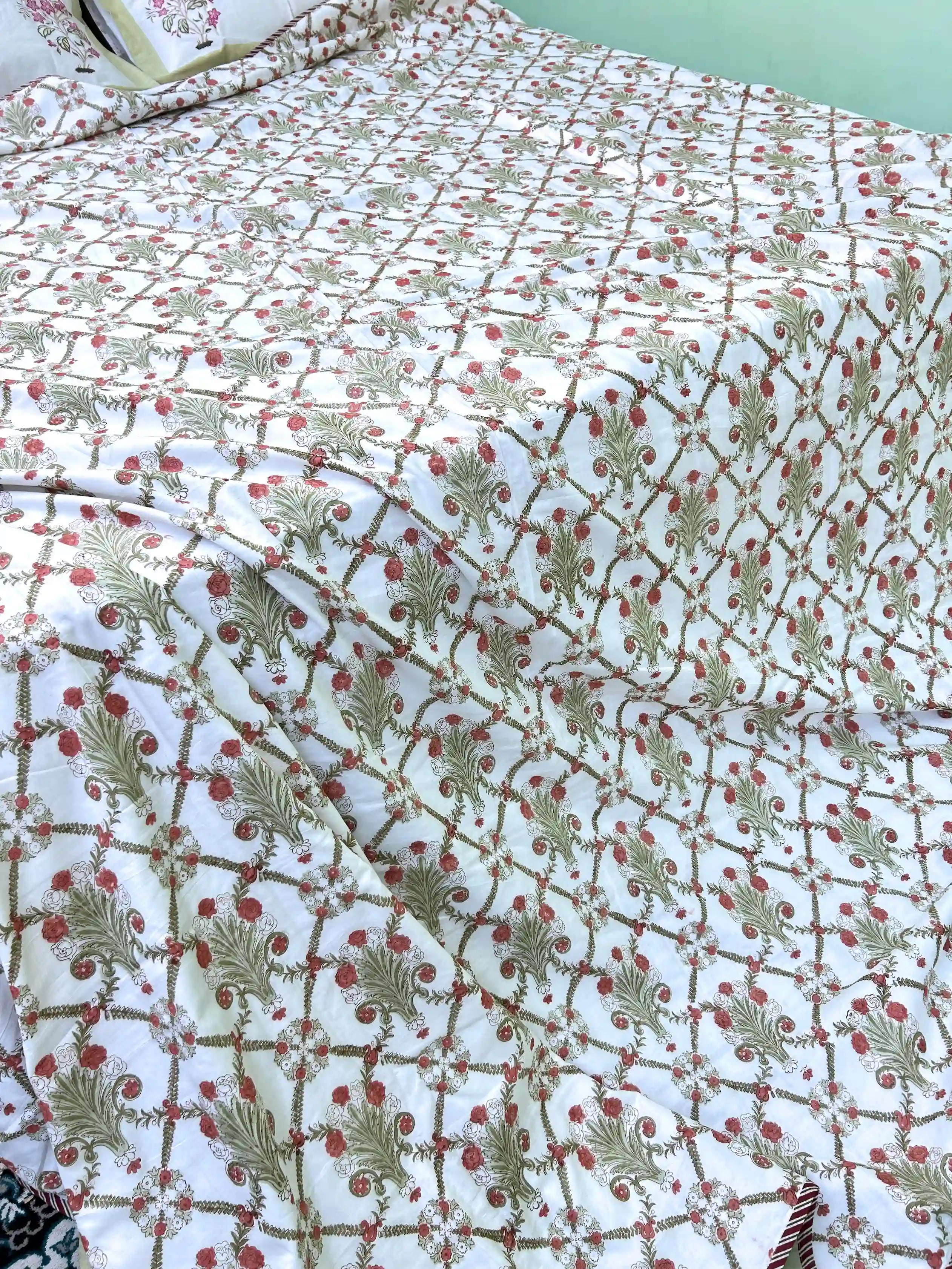 Organic Handmade Summer Blanket - Petal