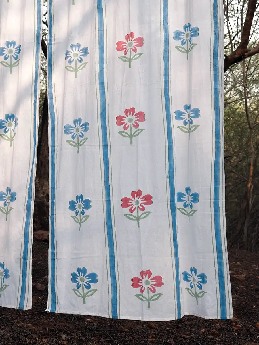 Bahar Baagh Cotton Curtain