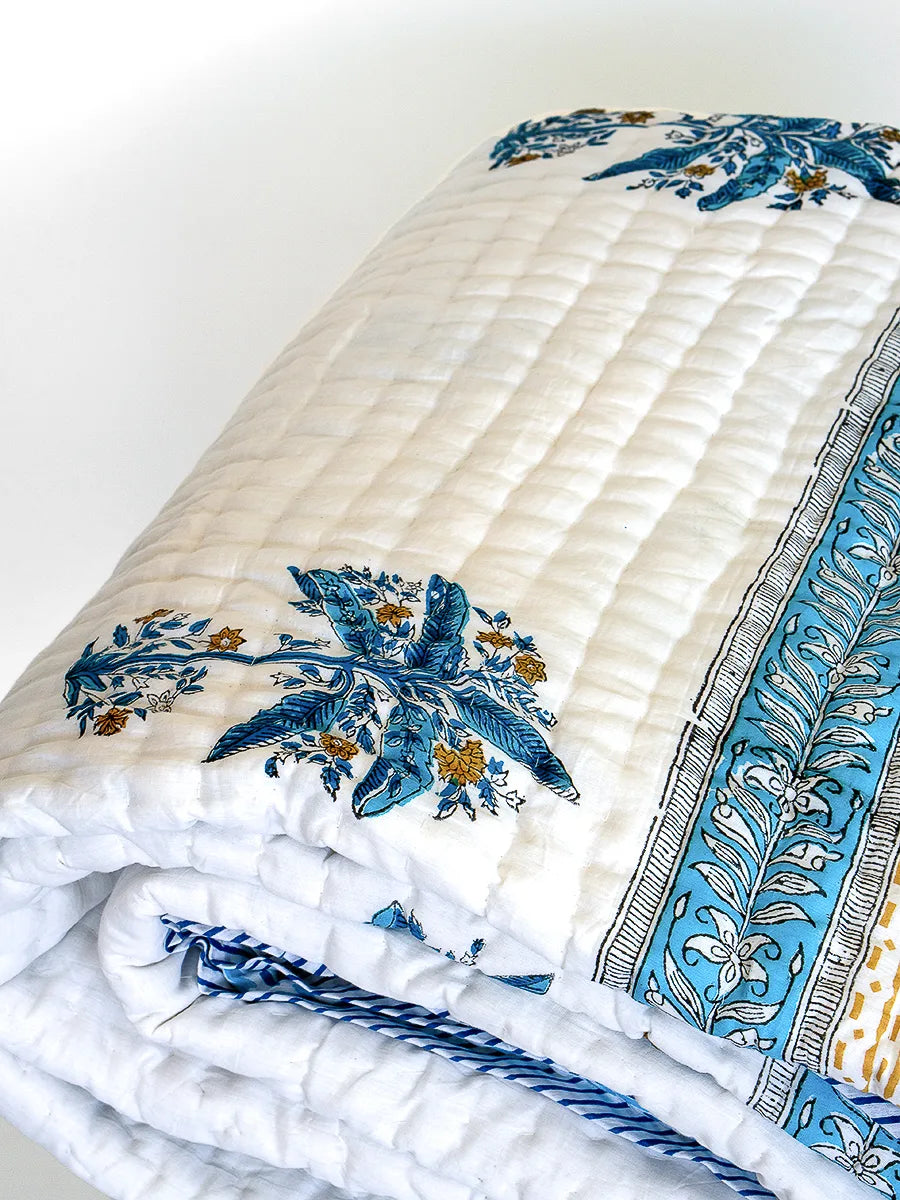 Banana Tree Muslin Razai