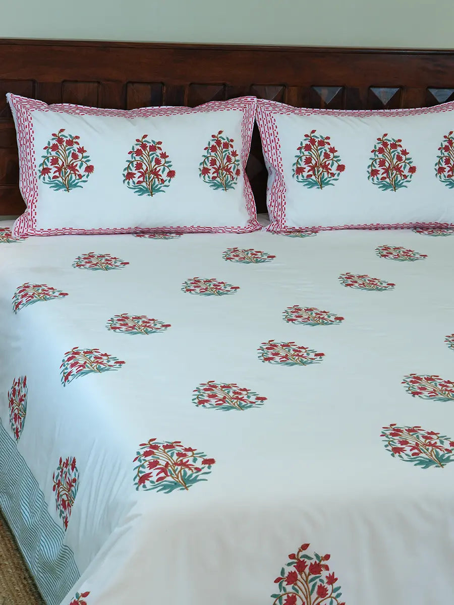 Calla Percale Cotton Bedsheet