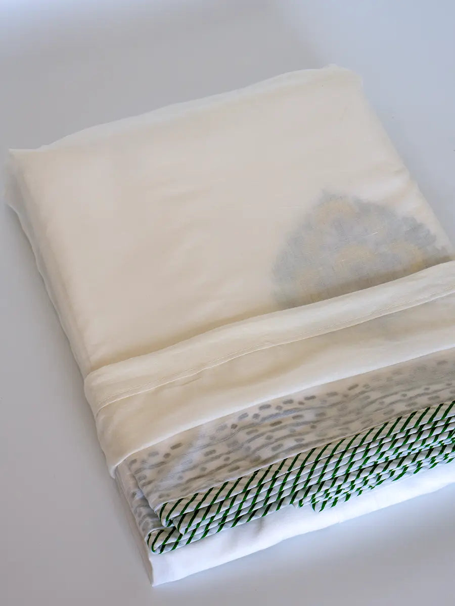 Golden Bloom Muslin Dohar