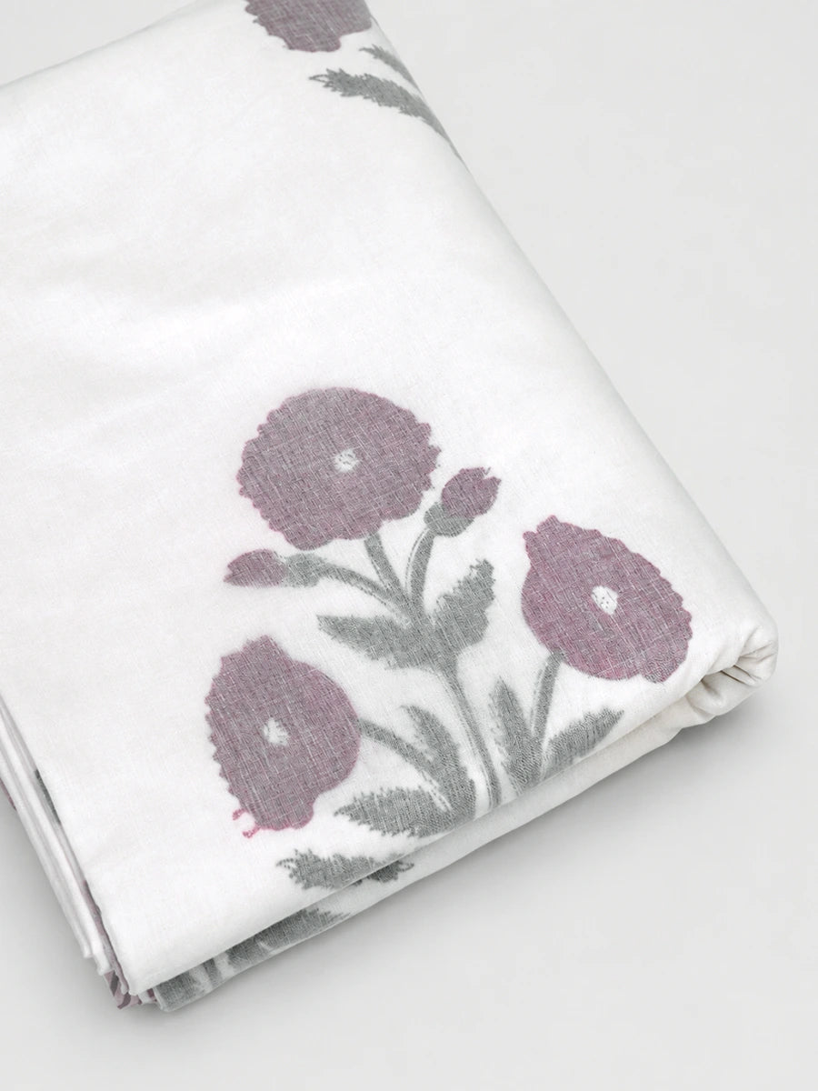 Lilac Bloom Muslin Dohar